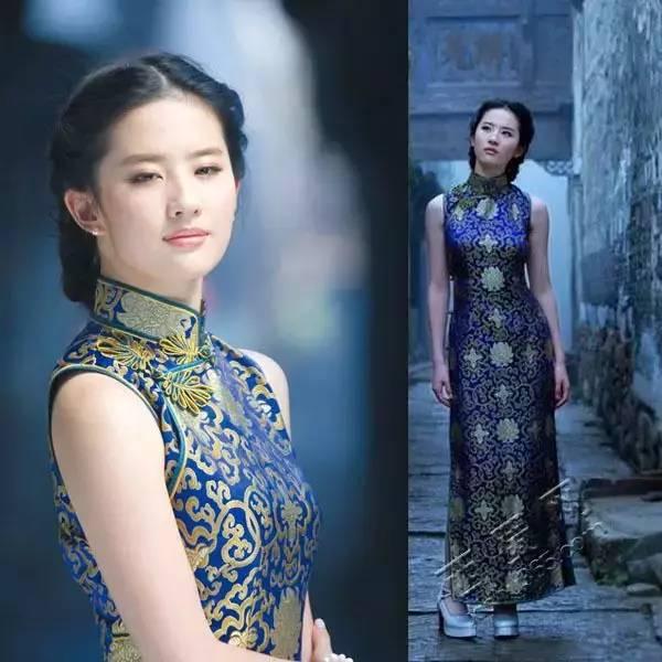 中国明星旗袍,中国明星演绎旗袍之美