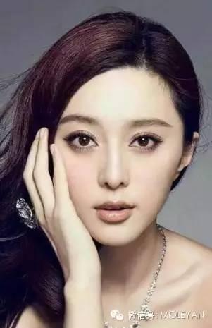 高低眉女明星,探寻女明星眉型之美